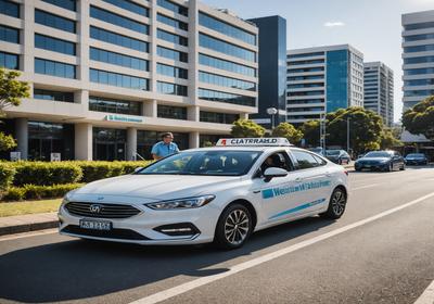 Driving lesson in Westmead